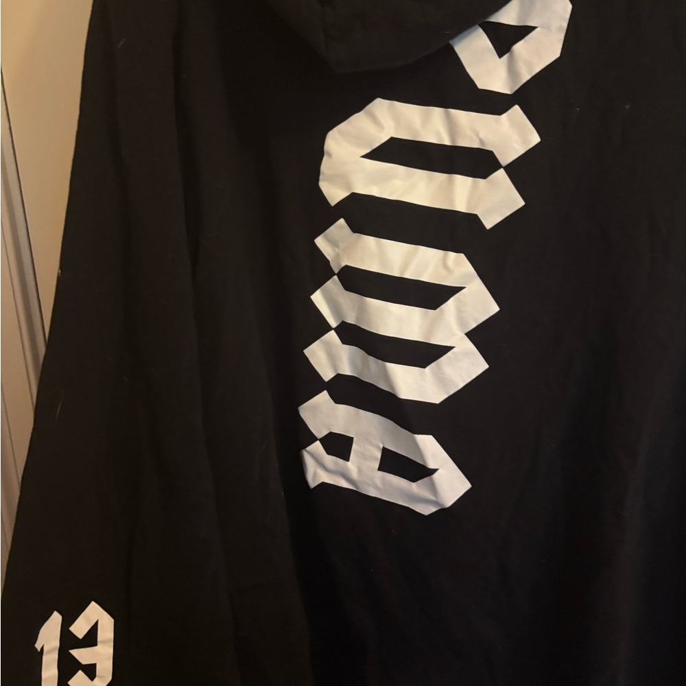 Puma Black Hoodie with Graphic Print - Picture 5 of 6